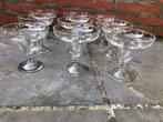 9 cocktailglazen - dessertglazen, Huis en Inrichting, Ophalen of Verzenden
