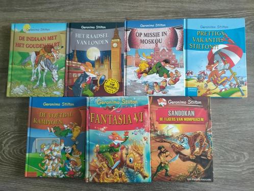 Geronimo Stilton - 6 boeken, Livres, Livres pour enfants | Jeunesse | 10 à 12 ans, Utilisé, Fiction, Enlèvement