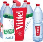 vittel 150 pakken van 6 flessen 1.5l plat water  4 eur /pack