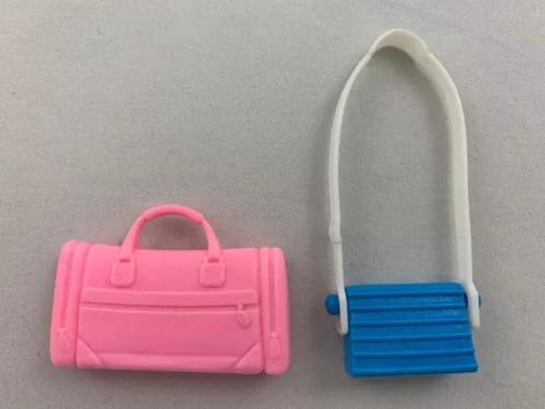 BARBIE HANDBAG COLLECTION 711 2x tas bags doll accessory set, Verzamelen, Poppen, Zo goed als nieuw, Verzenden