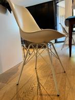 6 stijlvolle witte kuipstoelen, Huis en Inrichting, Stoelen, Ophalen, Gebruikt, Wit, Design