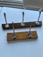kapstok voor aan muur - 2 stuks, Huis en Inrichting, Gebruikt, Minder dan 100 cm, Hout, Ophalen