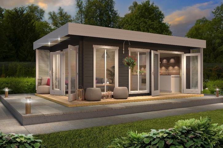 NIEUW Modern tuinhuis Dominica, Hobby en Vrije tijd, Overige Hobby en Vrije tijd, Nieuw, Verzenden