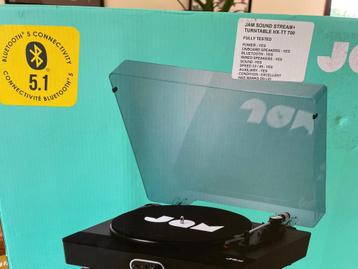 Platine vinyle bluetooth HX TT 700 JAM – État neuf  beschikbaar voor biedingen