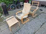 2 x onderstel ikea Poang en 1 voetbankje., Huis en Inrichting, Ophalen, Gebruikt