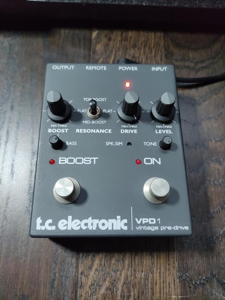 Vintage analoge overdrive TC-electronic, Muziek en Instrumenten, Effecten, Gebruikt, Distortion, Overdrive of Fuzz, Ophalen of Verzenden