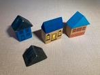 Houten huisjes blokken, Kinderen en Baby's, Speelgoed | Houten speelgoed, Ophalen of Verzenden, Gebruikt