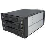 Baie SATA hot swap pour 3 disque SATA 3,5", Ophalen of Verzenden, Zo goed als nieuw, Docking station, Harde schijf
