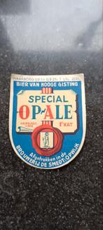 Oud bieretiket op Ale br De Smedt Opwijk, Verzamelen, Ophalen of Verzenden