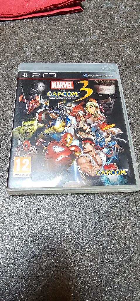 PS3 Marvel vs Capcom, Consoles de jeu & Jeux vidéo, Jeux | Sony PlayStation 3, Utilisé, Enlèvement ou Envoi