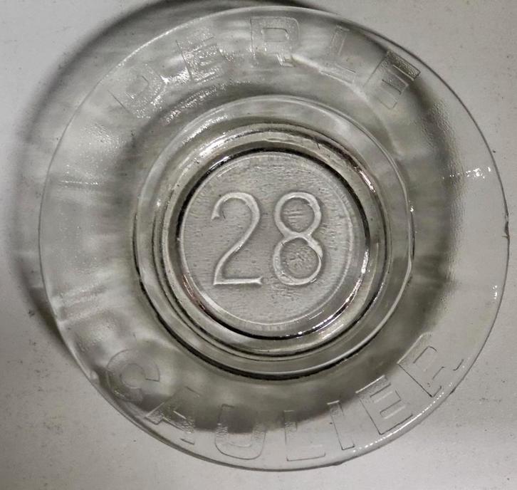 Caulier Perle 28 glazen asbak, Verzamelen, Biermerken, Nieuw, Ophalen of Verzenden