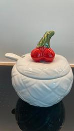 Confituur potje porselein Italy, Ophalen of Verzenden