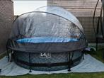 EXIT ZWEMBAD ø 360 x 76 cm - met Overkapping, Tuin en Terras, Zwembaden, Ophalen, Rond, Zo goed als nieuw, Opzetzwembad