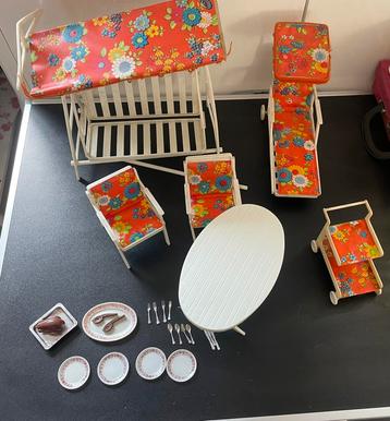 Vintage tuinset Barbie / sindy beschikbaar voor biedingen
