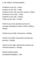 IJzeren vat 225L x 4= 30€/st + 5L-10L container met tuit, Doe-het-zelf en Bouw, Ophalen of Verzenden, Zo goed als nieuw