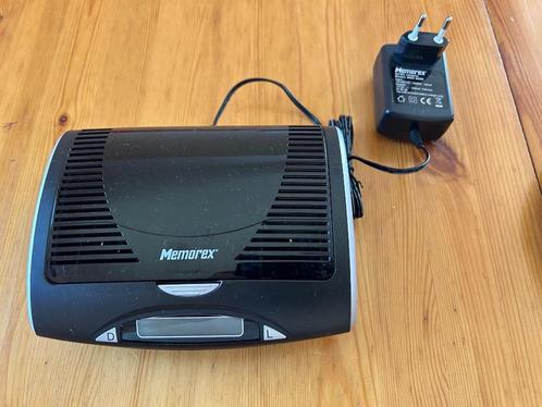 Chargeur Memorex MRX 8000  + piles + port USB, Audio, Tv en Foto, Accu's en Batterijen, Gebruikt, Ophalen of Verzenden
