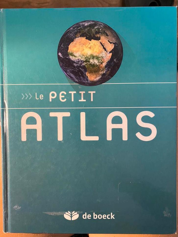 Le petit atlas, Boeken, Atlassen en Landkaarten, Zo goed als nieuw, Landkaart, Wereld, Ophalen of Verzenden