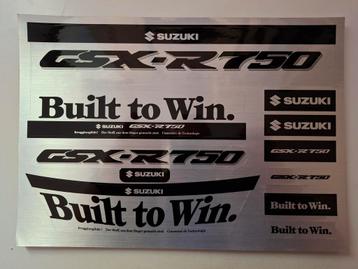 Suzuki GSX-R750 stickervel - meerdere ex. beschikbaar beschikbaar voor biedingen