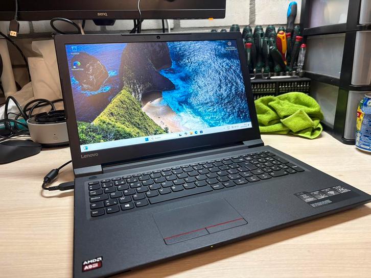 Lenovo AMD A9 7 gen 12GB RAM – 224GB opslag – Windows 11, Computers en Software, Windows Laptops, Zo goed als nieuw, Ophalen