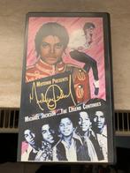 Michael Jackson videocassette, Ophalen of Verzenden, Zo goed als nieuw