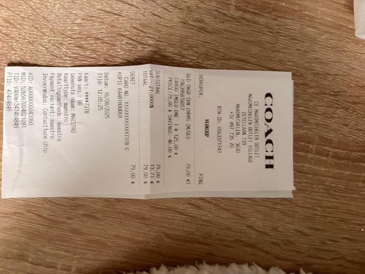 Coach Tas, Handtassen en Accessoires, Tassen | Damestassen, Zo goed als nieuw, Avondtasje, Bruin, Ophalen