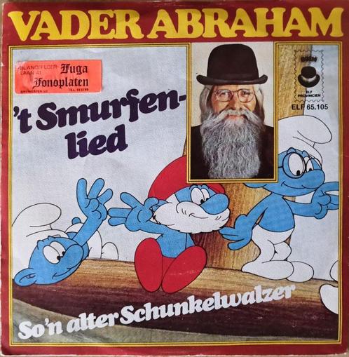 VADER ABRAHAM - 't Smurfenlied (single), CD & DVD, Vinyles Singles, Utilisé, Single, En néerlandais, 7 pouces, Enlèvement ou Envoi