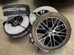 Porsche Taycan 20" Turbo S Aero Pirelli, Ophalen, Gebruikt, 285 mm, Banden en Velgen