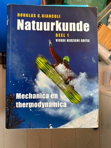 Natuurkunde deel 1 & 2 Giancoli beschikbaar voor biedingen