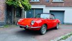 Magnifique Fiat 850 Sport Spider 1968 - Bertone, Achterwielaandrijving, Zwart, Cabriolet, Leder