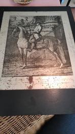 Gravure (Johann Elias Ridinger), Antiek en Kunst, Kunst | Tekeningen en Fotografie, Ophalen of Verzenden