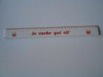 Rekenlatje plastiek 30 cm " La vacht qui rit ", Ophalen of Verzenden