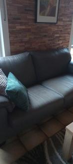 Zetel in lederlook - Tweezit en driezit, Huis en Inrichting, Zetels | Zetels, Ophalen, Gebruikt