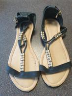 zwarte sandalen maat 38, Ophalen of Verzenden