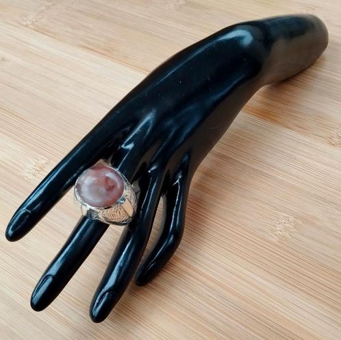 Kanjer van een antieke sterling zilveren Afghaanse ring, Handtassen en Accessoires, Ringen, Zo goed als nieuw, Ophalen of Verzenden