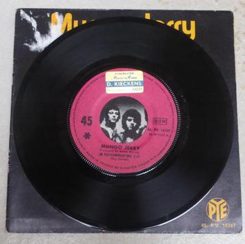 Vinyl Single - In the Summertime & Mighty Man - Mungo Jerry