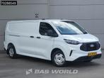 Ford Transit Custom 110pk L2H1 LED Airco Cruise Camera CarPl, Auto's, Stof, Gebruikt, Euro 6, 4 cilinders