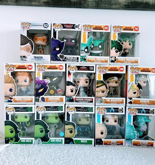 Lot figurines POP NEUVES – 14 pièces – valeur +150€ !, Verzamelen, Poppetjes en Figuurtjes, Zo goed als nieuw, Ophalen of Verzenden