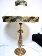 Lampe de table Art Nouveau en bronze coulé à la main✨😍💎🎁, Enlèvement ou Envoi