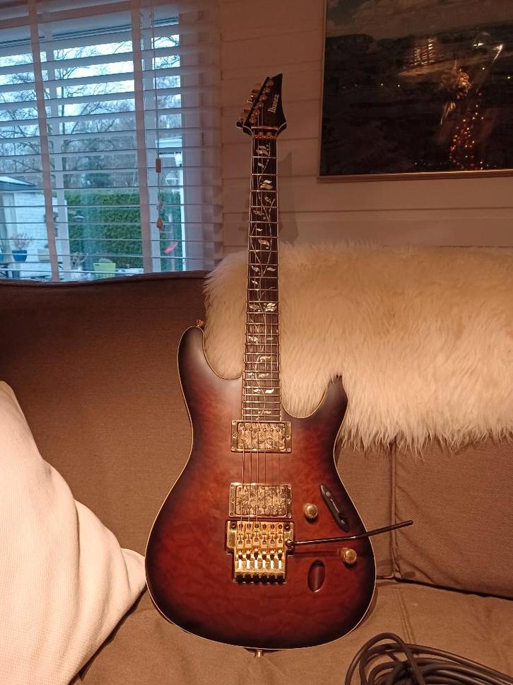 Ibanez Prestige Limited Edition JCS20146SPF, Muziek en Instrumenten, Snaarinstrumenten | Gitaren | Elektrisch, Zo goed als nieuw