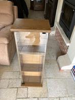 glazen salontafel, Ophalen, Minder dan 50 cm, Klassiek, Eikenhout