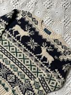 Ralph Lauren Vintage knit Deer Fair Isle Reindeer Navy (X)XS, Ophalen of Verzenden, Zo goed als nieuw