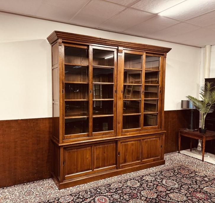 Klassiek Engels Eichholtz Boekenkast Buffetkast Kast, Antiek en Kunst, Antiek | Kantoor en Zakelijk, Ophalen of Verzenden