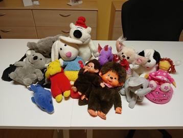 Knuffels - 13 Stuks beschikbaar voor biedingen