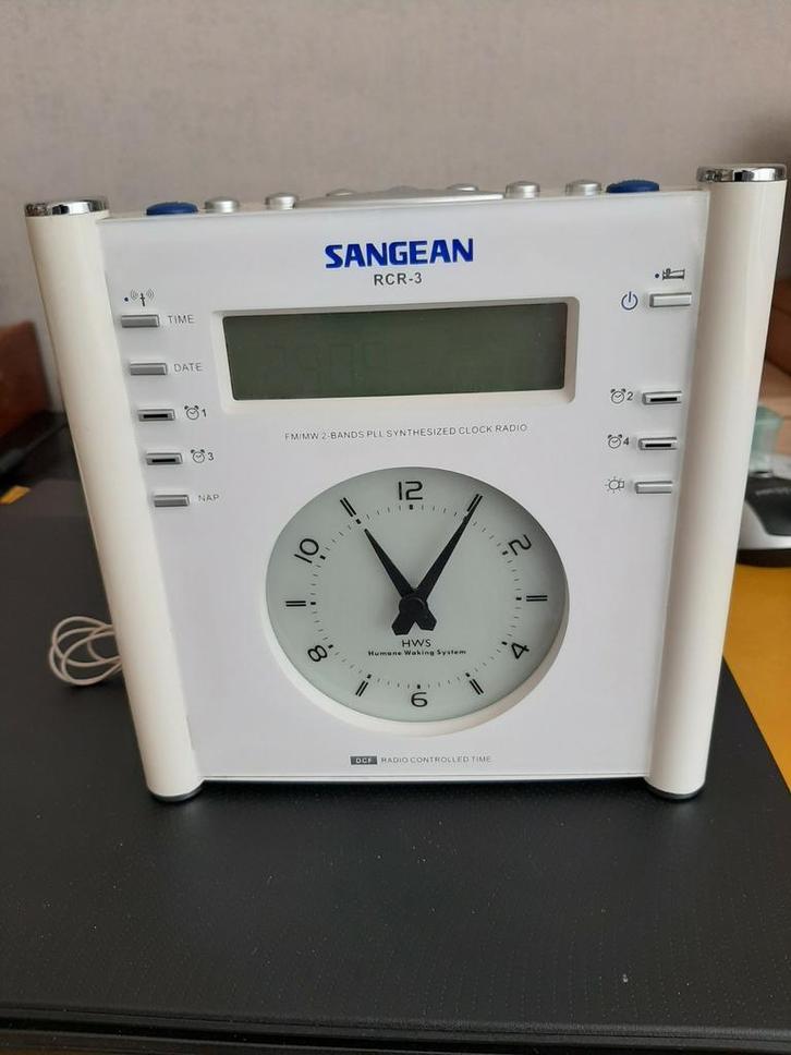 SANGEAN wekkerradio, Audio, Tv en Foto, Radio's, Zo goed als nieuw, Radio, Ophalen of Verzenden