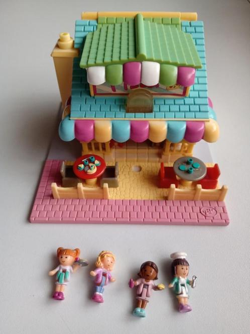 Vintage Polly Pocket Pizzeria 1993, Verzamelen, Poppetjes en Figuurtjes, Zo goed als nieuw, Ophalen of Verzenden