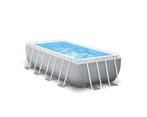 Zwembad 4m x 2m Intex met ladder en zandfilterpomp, Tuin en Terras, Ophalen, Gebruikt, 200 tot 300 cm, 80 tot 120 cm