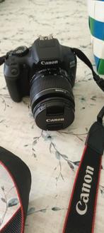 Appareil photo noir Canon EOS 1300D, TV, Hi-fi & Vidéo, Comme neuf, Reflex miroir, Canon, 8 fois ou plus