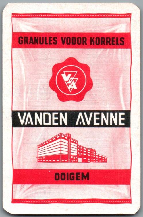 speelkaart - LK12993 - Vanden Avenne, Verzamelen, Speelkaarten, Jokers en Kwartetten, Zo goed als nieuw, Speelkaart(en), Verzenden
