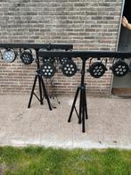Lampen set van discobar, Muziek en Instrumenten, Licht en Laser, Ophalen of Verzenden, Zo goed als nieuw, Licht, Kleur