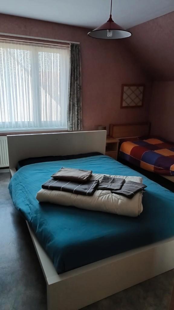 Dubbel bed, Maison & Meubles, Chambre à coucher | Lits, Enlèvement